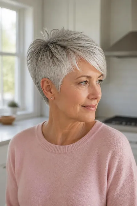 30 Modern Gray Hair Ideas for Women Over 50, Short to Long