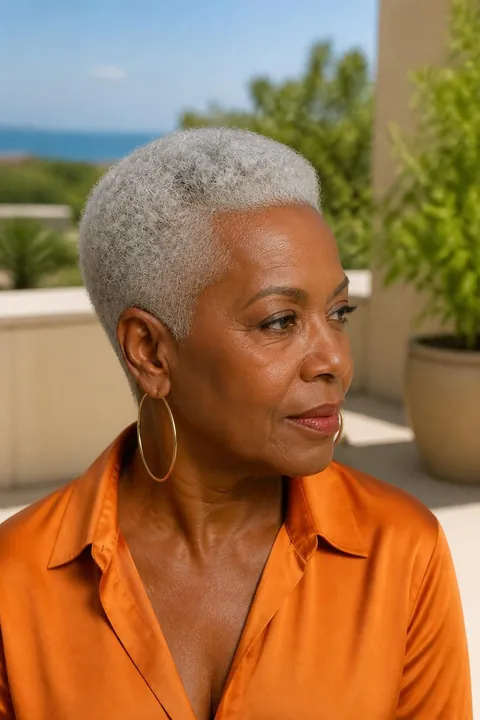 15 Gray Hairstyles for Black Women, From TWAs to Silver Locs