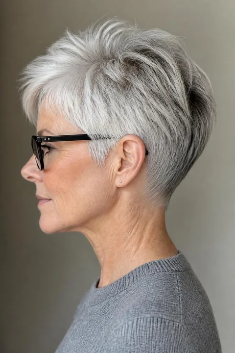 20 Haircuts for Women Over 60 With Glasses That Frame Your Face