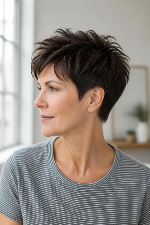 20 Hairstyles for Women Over 50 With Thick Hair That Feel Lighter